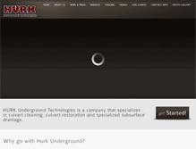 Tablet Screenshot of hurkunderground.com
